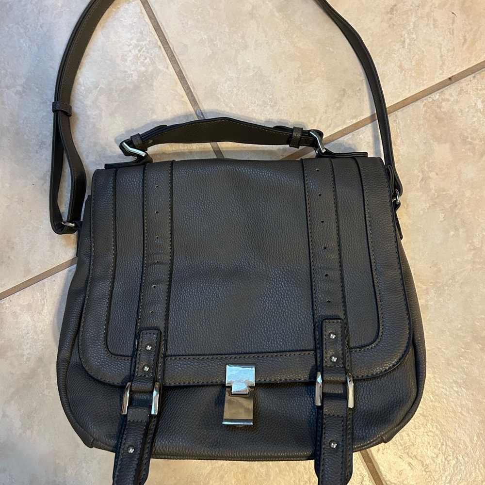 JustFab Gray Interior Bag